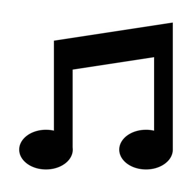 Kişisel ve Ticari Kullanım İçin Müzik Oynatıcı Vektör Glyph Simgesi