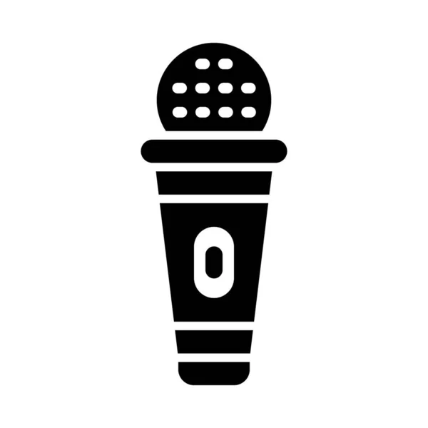 Икона Игрушечный Микрофон Личного Коммерческого Использования — стоковый вектор