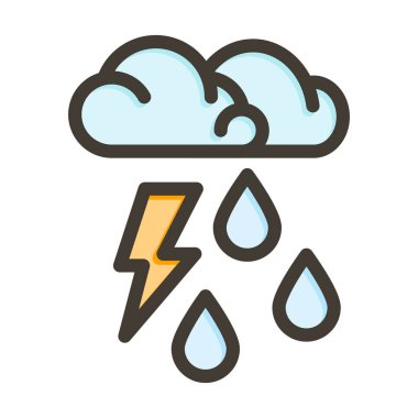 Olağanüstü Hava Çizgisi Kişisel ve Ticari Kullanım İçin Renklerle Dolu