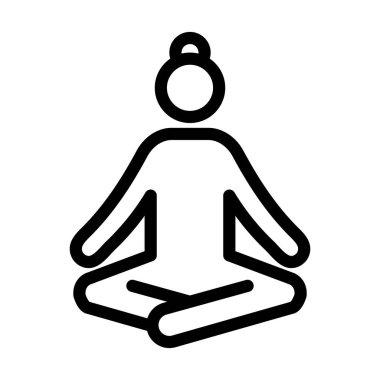 Kişisel ve ticari kullanım için Vektör Kalın Çizgi Simgesi Gevşet