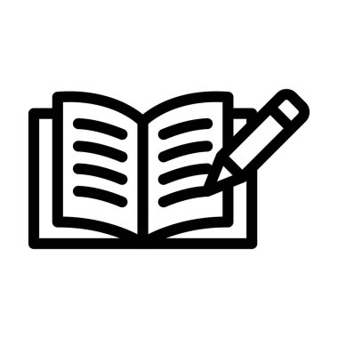 Kişisel ve Ticari Kullanım için Vektör Kalın Çizgi Simgesi Yaz