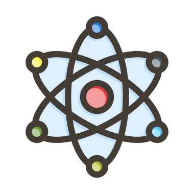 Nucleus Kalın Çizgisi Kişisel ve Ticari Kullanım İçin Renklerle Dolu