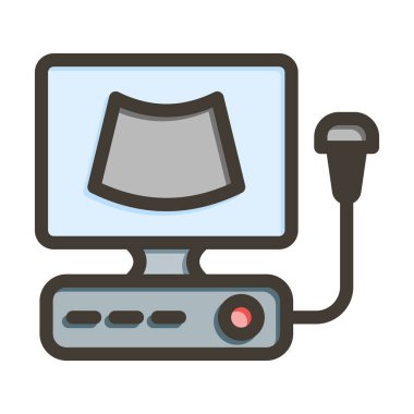 Ultrason Kalın Çizgisi Kişisel ve Ticari Kullanım İçin Renklerle Dolu