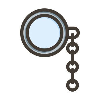 Monocle Kalın Çizgisi Kişisel ve Ticari Kullanım İçin Renklerle Dolu