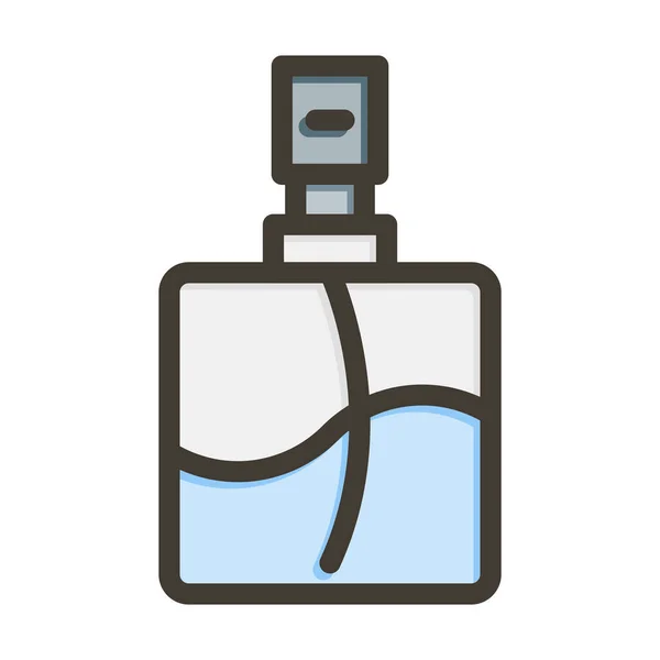 Dicke Parfümflaschen Für Den Persönlichen Und Kommerziellen Gebrauch — Stockvektor