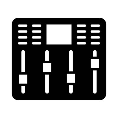 Kişisel ve Ticari Kullanım İçin Faders Vektör Kabartma Simgesi