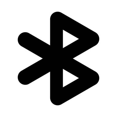 Kişisel ve Ticari Kullanım İçin Bluetooth Vektör Kabartma Simgesi