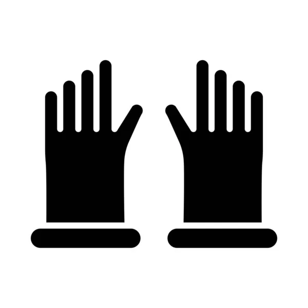 Перчатки Векторная Икона Личного Коммерческого Использования — стоковый вектор