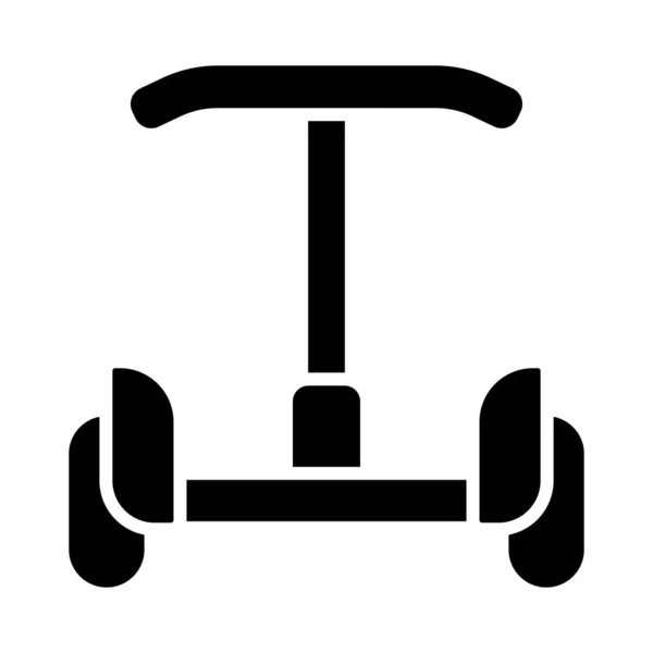 Segway Vector Glyph Icon Für Den Persönlichen Und Kommerziellen Gebrauch — Stockvektor