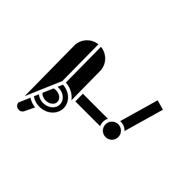 Cctv Vector Glyph Icon Personal Commercial Use — 스톡 벡터