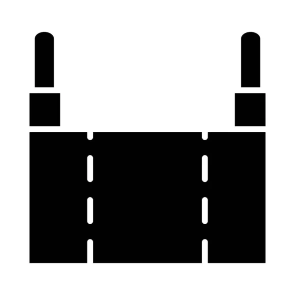 Kondensator Vector Glyph Icon Für Den Persönlichen Und Kommerziellen Gebrauch — Stockvektor