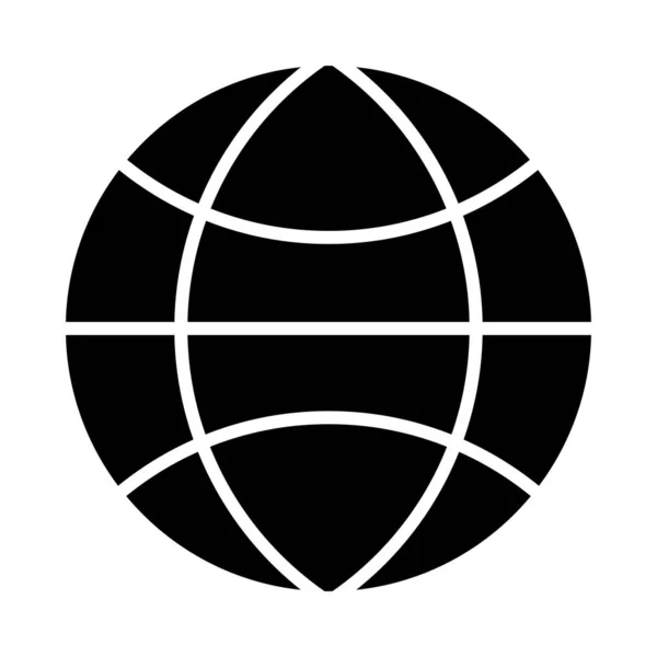 Global Vector Glyph Icon Für Den Persönlichen Und Kommerziellen Gebrauch — Stockvektor