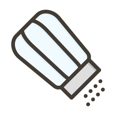 Tuz Kalın Çizgisi Kişisel ve Ticari Kullanım İçin Renklerle Dolu