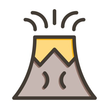 Volkan Kalın Çizgisi Kişisel ve Ticari Kullanım İçin Renklerle Dolu