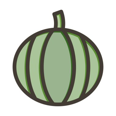 Gem Squash Kalın Çizgisi Kişisel ve Ticari Kullanım İçin Renklerle Dolu