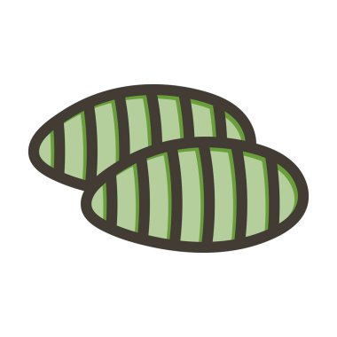 Enginar Kalın Çizgisi Kişisel ve Ticari Kullanım İçin Renklerle Dolu