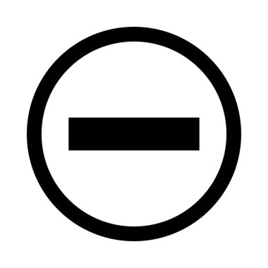 Kişisel ve ticari kullanım için Giriş Vektörü Kabartma Simgesi Yok