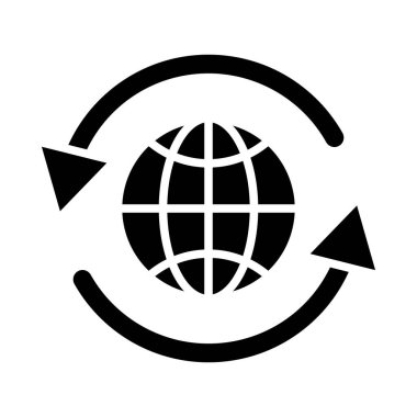 Kişisel ve Ticari Kullanım İçin Dünya Çapında Vektör Sembolü