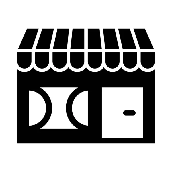 Shop Vector Glyph Icon Für Den Persönlichen Und Kommerziellen Gebrauch — Stockvektor