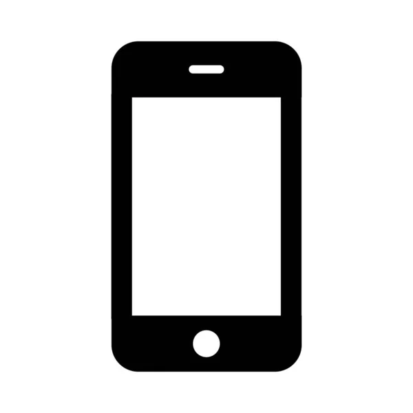 Mobiele Vectorglyph Icoon Voor Persoonlijk Commercieel Gebruik — Stockvector