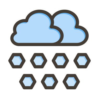 Kar Güz Çizgisi Kişisel ve Ticari Kullanım İçin Renklerle Dolu