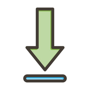 Kişisel ve Ticari Kullanım İçin Renklerle Dolu Kalın Çizgi İndir