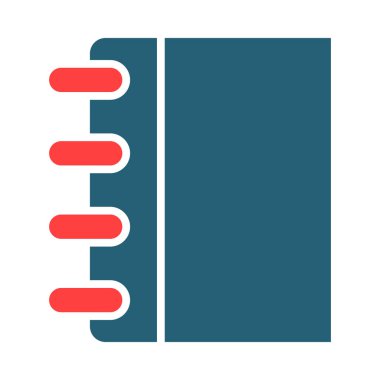 File Vector Glyph Two Color Icon For Personal And Commercial Use