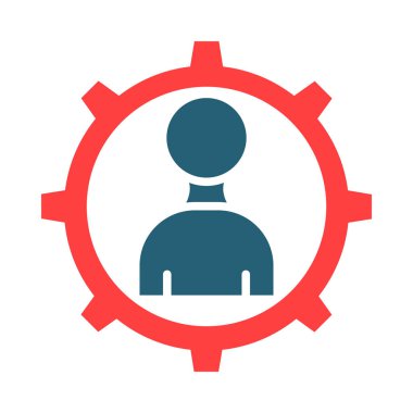 Management Vector Glyph Two Color Icon For Personal And Commercial Use