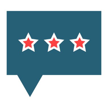 Feedback Vector Glyph Two Color Icon For Personal And Commercial Use