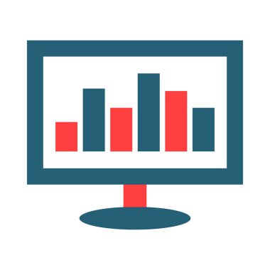 Web Traffic Vector Glyph Two Color Icon For Personal And Commercial Use