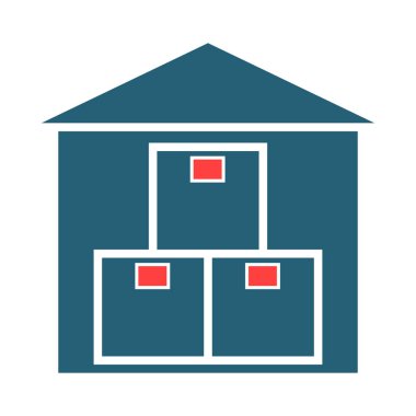 Location Vector Glyph Two Color Icon For Personal And Commercial Use