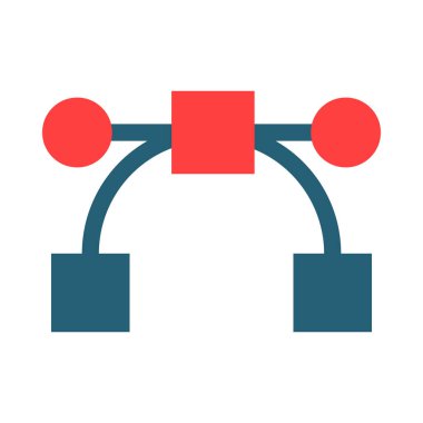 Kişisel ve Ticari Kullanım İçin İki Renk Simgesi Yolu