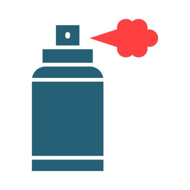 Kişisel ve ticari kullanım için boyama sembolü iki renk simgesi