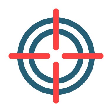 Kişisel ve ticari kullanım için iki renk simgesini hedef al