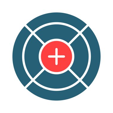 Kişisel ve ticari kullanım için Dürbün İki Renk Simgesi