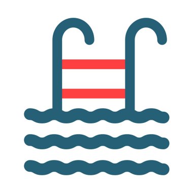 Kişisel ve ticari kullanım için Beşik Kabartması İki Renk Simgesi