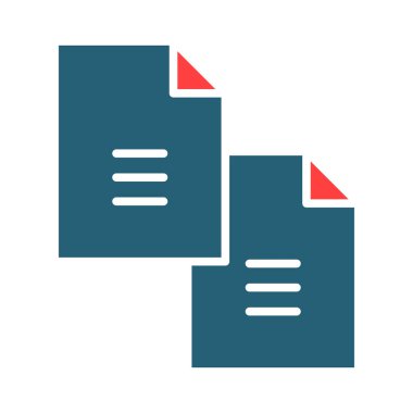 Kişisel ve Ticari Kullanım İçin İki Renk Simgesini Çoğalt