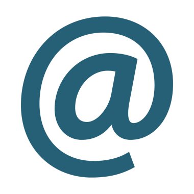 Kişisel ve ticari kullanım için İşaret Sembolü İki Renk Simgesi