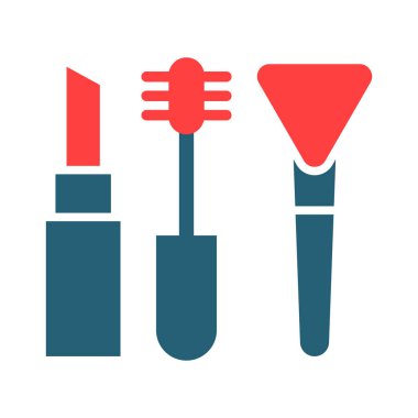 Kişisel ve Ticari Kullanım İçin Kozmetik Kabartma İki Renk Simgesi