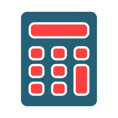 Kişisel ve Ticari Kullanım İçin İki Renk Simgesi Hesaplayıcı