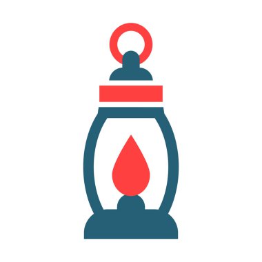 Kişisel ve ticari kullanım için gaz lambası kabartması iki renk simgesi