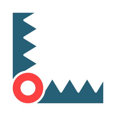 Kişisel ve ticari kullanım için Ayı Kapanı Sembolü İki Renk Simgesi