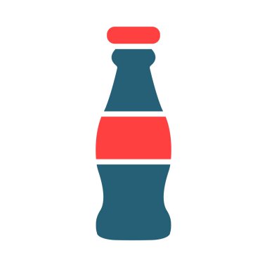 Kişisel ve ticari kullanım için Cola Sembolü İki Renk Simgesi