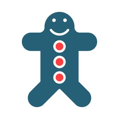 Zencefilli Adam Özel ve Ticari Kullanım İçin İki Renkli Simge