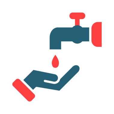 Wudu Glyph Kişisel ve Ticari Kullanım İçin İki Renk Simgesi