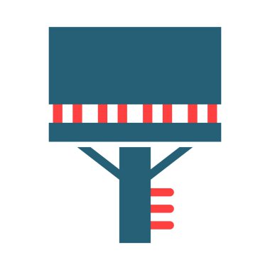 Reklam panoları: Kişisel ve ticari kullanım için 2 Renk Simgesi