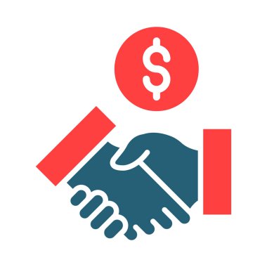 Kişisel ve ticari kullanım için iki renk simgesi dağıt