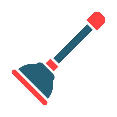 Kişisel ve ticari kullanım için Pompa Kabartma İki Renk Simgesi