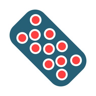 Kişisel ve ticari kullanım için Sünger Kabartma İki Renk Simgesi