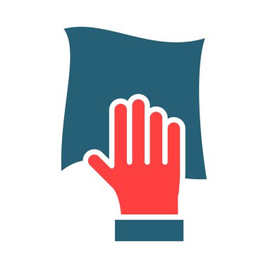 Kişisel ve ticari kullanım için iki renk simgesi tozlandırılıyor